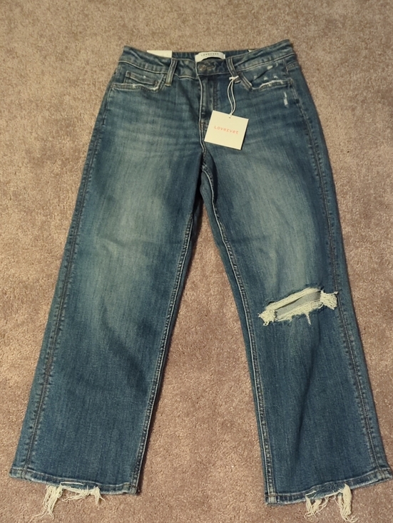 Lovervet Denim - Lovetvet Blue Distressed Boyfriend Jeans